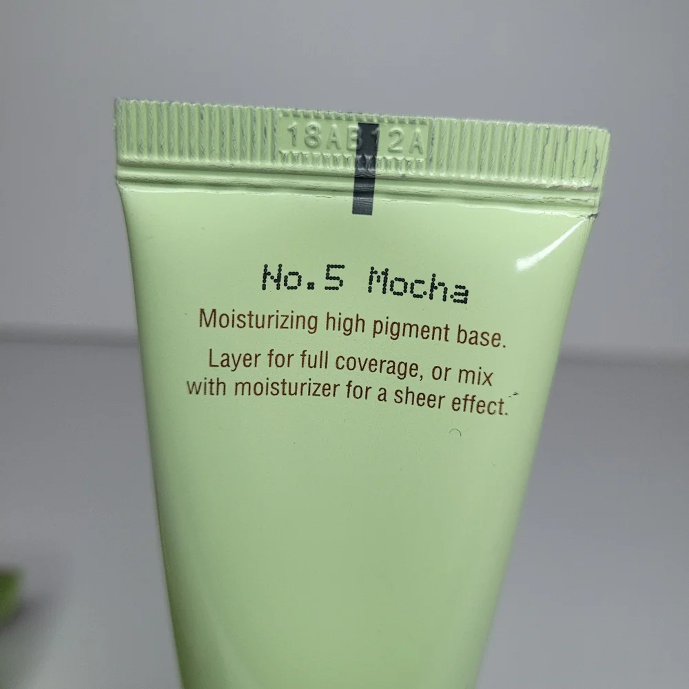 PIXI by PETRA Foundation No.5 Mocha Beauty Balm 1.7oz High Coverage Moisturizing
